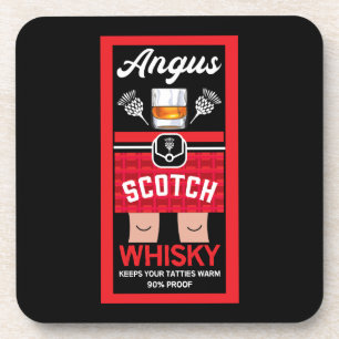 Funny Scotch Whisky Coaster