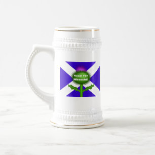 Funny Scottish Beer Stein - Scottish Sayings mug