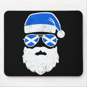 Funny Scottish Christmas Pajama Funny Matching Fam Mouse Pad