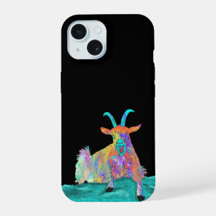 Funny Screaming Goat  iPhone 15 Case