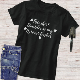Funny Script Typography Relatable Gardening T-Shir T-Shirt