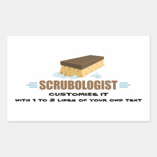 Funny Scrubologist Sticker