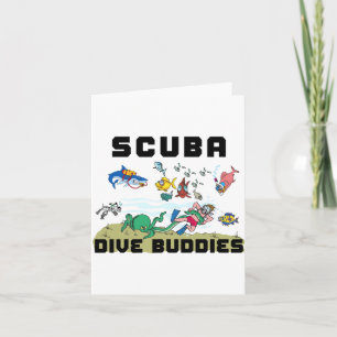 Funny Scuba Dive Buddy  Card