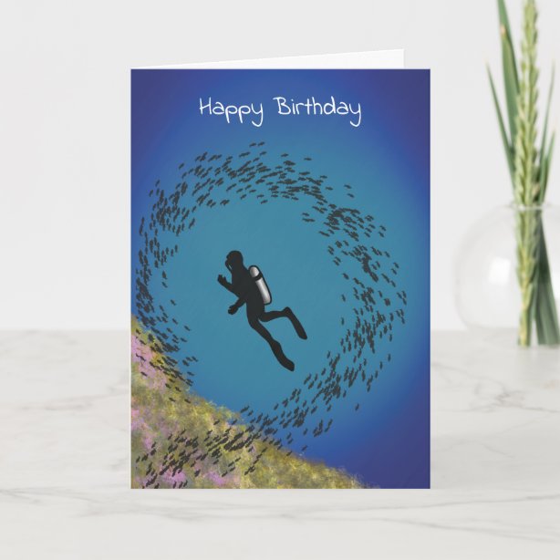 Scuba Diving Cards, Greeting Cards & More Zazzle CA