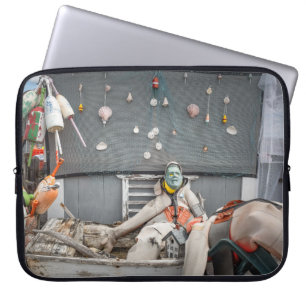 Funny Scuba Diving Laptop Bag