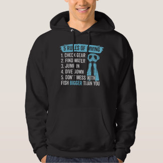 Funny Scuba Diving s Men Women Divers Diving Buddi Hoodie