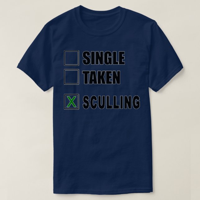 Funny Sculling Gift For Men Women T-Shirt (Design Front)
