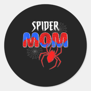 Funny Sders Mom Matching Family Birthday Mother's  Classic Round Sticker