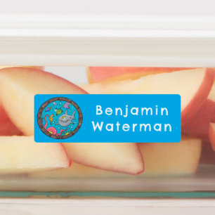 Funny sea creatures cartoon personalized