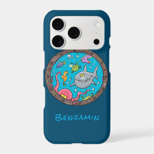 Funny sea creatures underwater cartoon 2