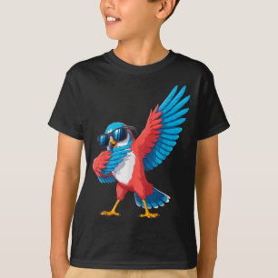Funny sea hawk dabbing dab bird men women kids T-Shirt