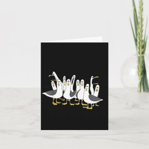 Funny seagull mom mom ocean life mother's day bird card