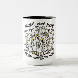 Funny Seagulls Calling Mom Mug