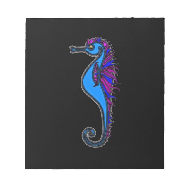 Funny seahorse notepad (Front)