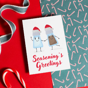 Funny Seasoned Greeting's Christmas Card