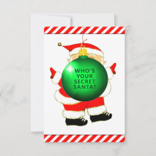Funny Secret Santa Poem Cards, Greeting Cards & More | Zazzle