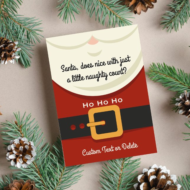 Funny Secret Santa Christmas Gift Exchange Party Invitation (Creator Uploaded)
