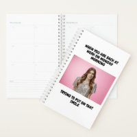 Funny Secret Santa gift - Planner