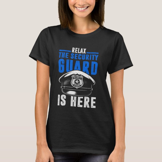 Funny Security Guard T-Shirt (Front)