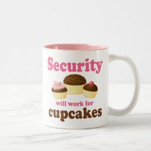 Funny Security Two-Tone Coffee Mug