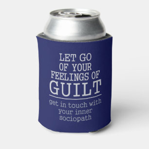 Funny Self-Knowledge drink coolers