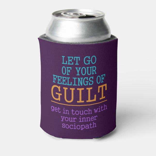 Funny Self-Knowledge drink coolers (Can Back)