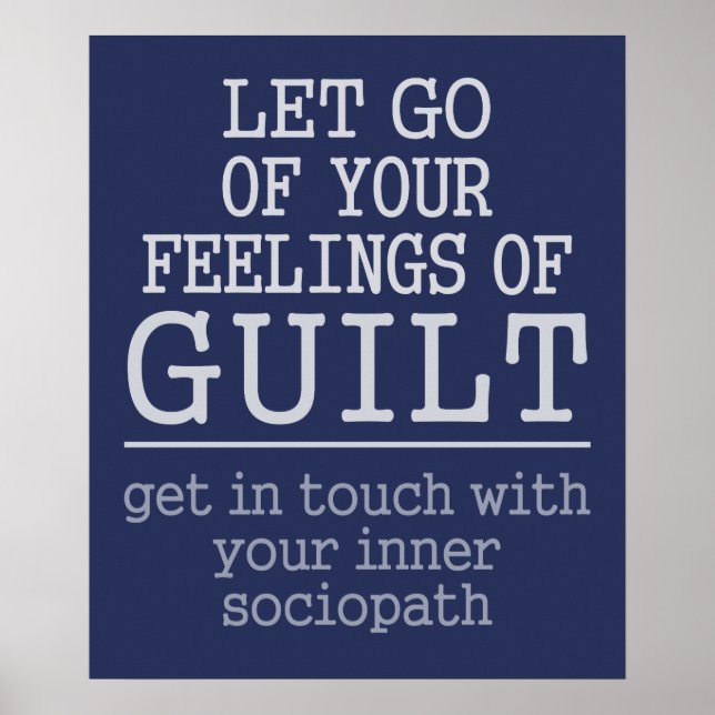 Funny Self-Knowledge poster (Front)