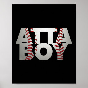 Funny Sell Atta Boy Sports Mom Poster