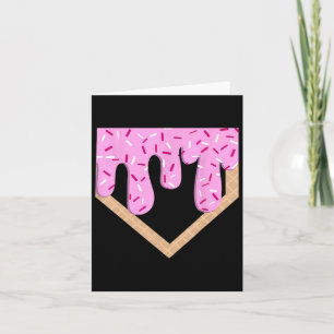 Funny Sell Ice Cream Dripping Sell Home Plate Drip Card