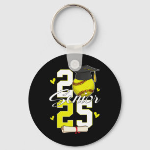 Funny Senior 2025 Cl Of 2025 Graduation Softll Boy Keychain