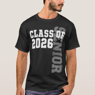 Funny Senior Graduation Gift Class of 2026 Senior T-Shirt