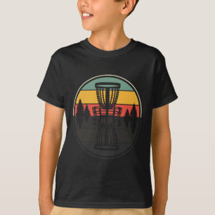Funny Shade Design Vintage Retro Disc Golf Frisbee T-Shirt