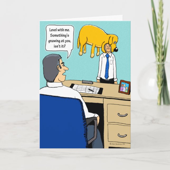 Funny Shake It Off Encouragement Card (Front)