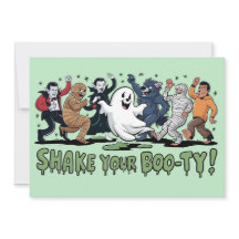 Funny Shake your Boo-ty Vampire Mummy Ghost 