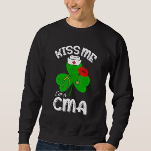Funny Shamrock I'm A Cma St Patricks Day Lucky Sweatshirt
