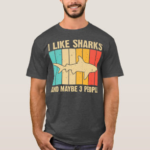 Funny Shark Design For Kids Men Women Animal Shark T-Shirt