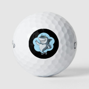 Funny Shark Golf Balls