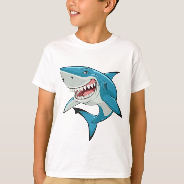 Funny Shark T-Shirt (Front)