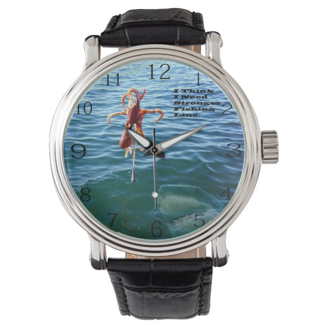 Funny Shark Wants Octopus, Watch (Front)