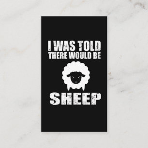 Funny Sheep Business Card