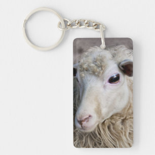 Funny Sheep Keychain