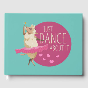 Funny Sheep Message - Just Dance About It 1 Guest Book