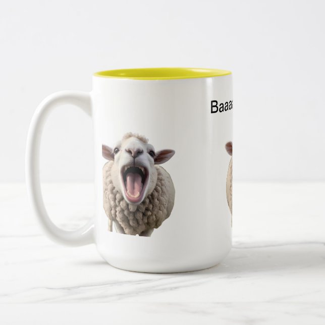 Funny Sheep Mug  (Left)