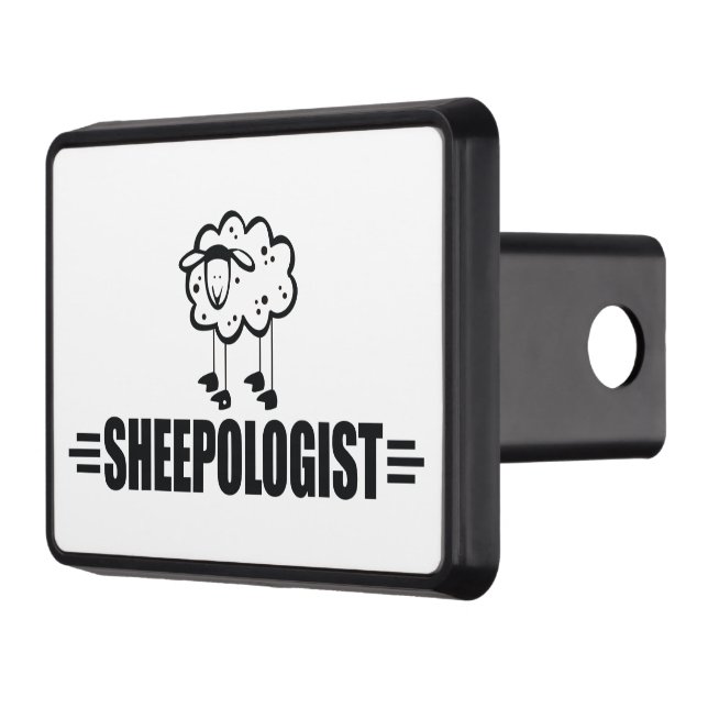 Funny Sheep Trailer Hitch Cover (Left)