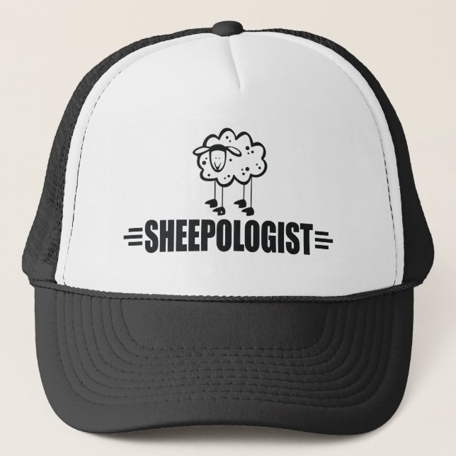 Funny Sheep Trucker Hat (Front)