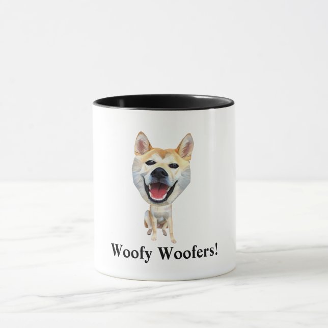 Funny Shiba Inu Dog Mug (Center)
