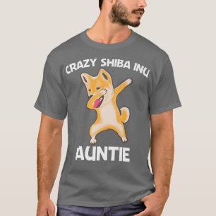 Funny Shiba Inu For Aunt Mom Dabbing Japanese Akit T-Shirt