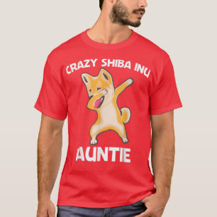 Funny Shiba Inu For Aunt Mom Dabbing Japanese Akit T-Shirt