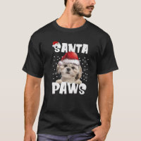 Funny Shih Tzu Christmas Lights Tree Dog Lover Xma