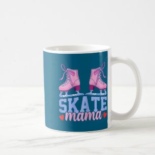 Funny Shirt Ice Skating Mom Skate Mama Coffee Mug